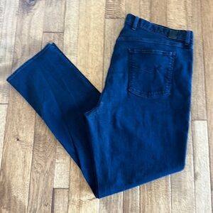 Men’s Big & Tall Greenwood Stretch‎ Denim Black Jeans size 46x36